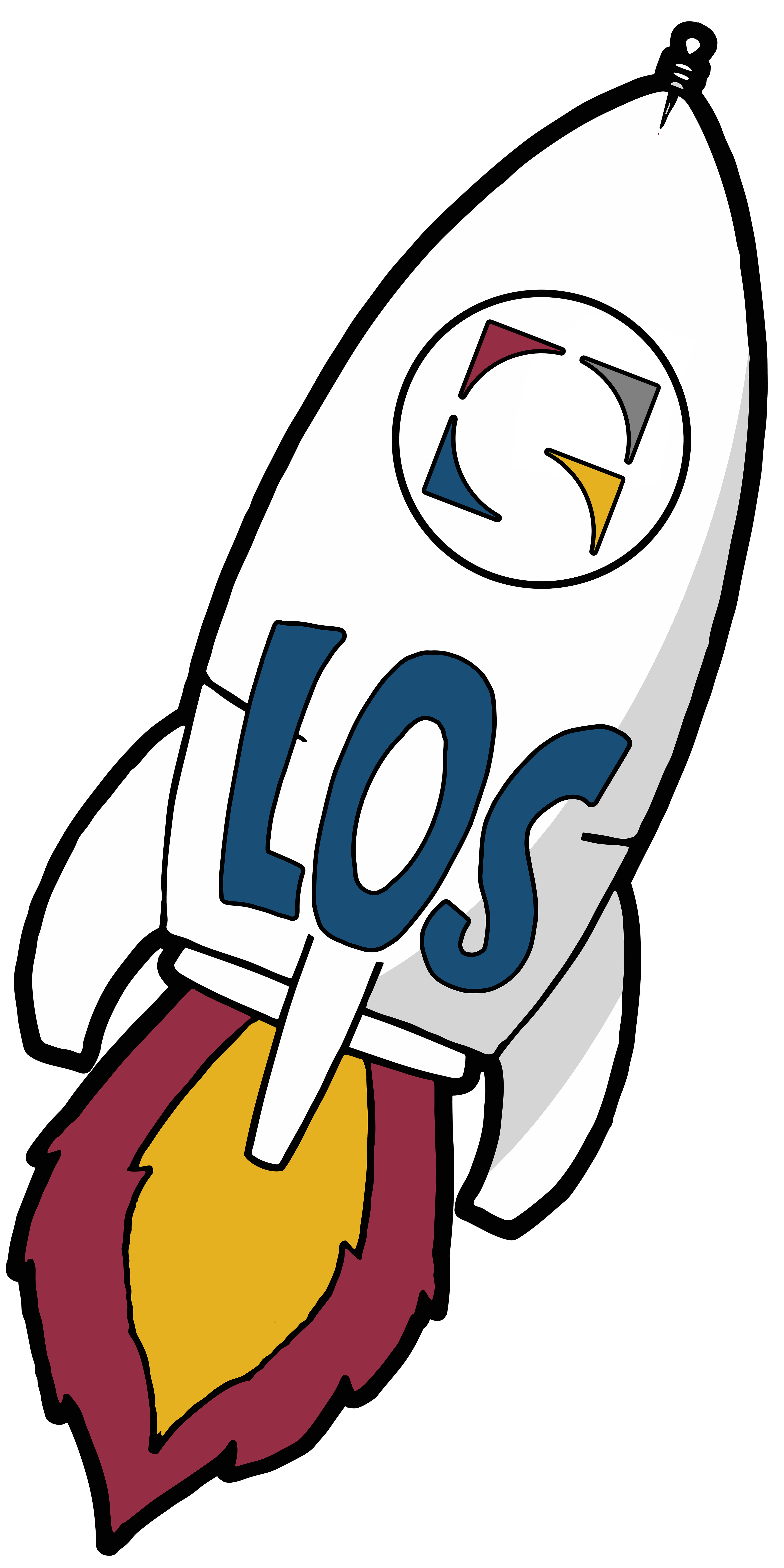 LOS Logo rotiert